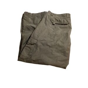 REI Mens Cargo Pants 36x30 Khaki Lightweight Outdoor Casual Hiking Camping(890)